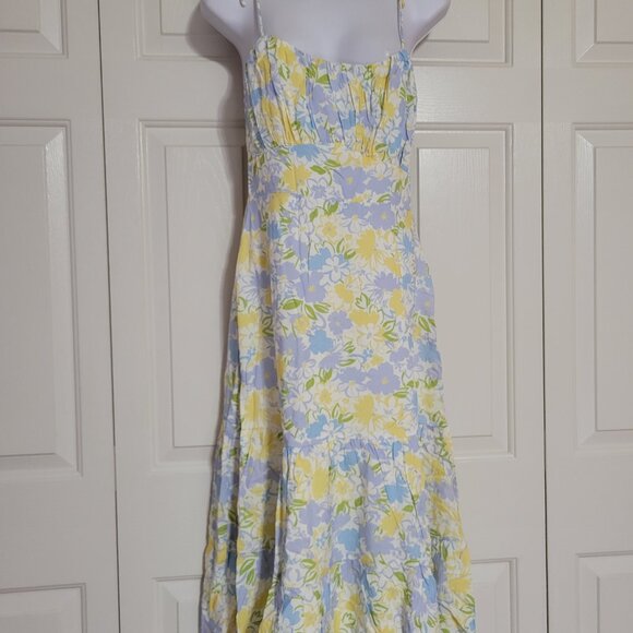 Showpo Monaco Dress Summer Petals Size US 6 NWT - Picture 3 of 4